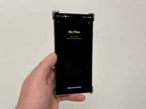 files about menu