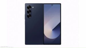 z fold 6 navy blue