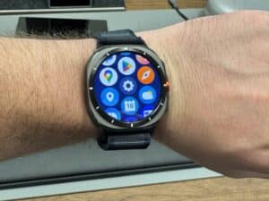 Galaxy Watch Ultra Apps Menu
