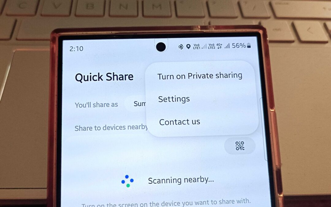 Here’s a Fresh Look at One UI 8’s Redesigned Quick Share App