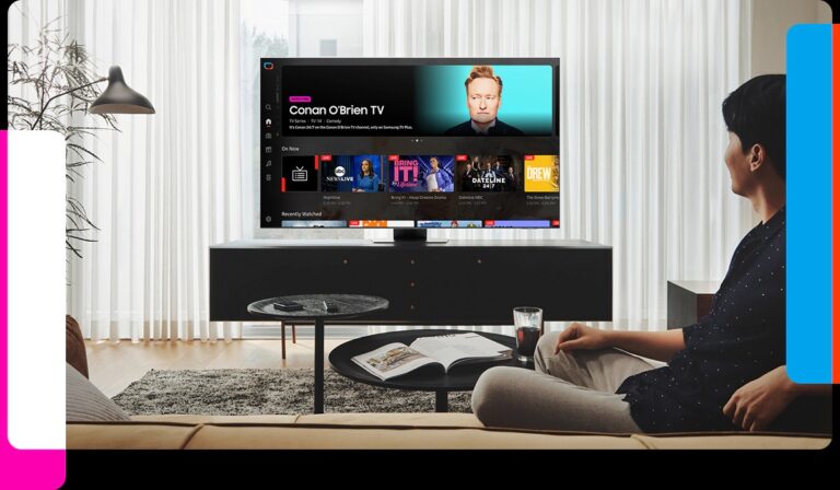 Samsung TV Plus on TV