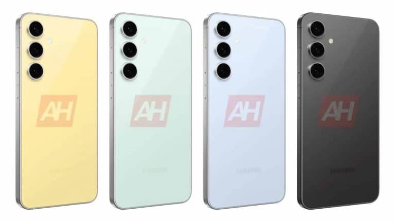 Galaxy S24 FE in all colors from AH