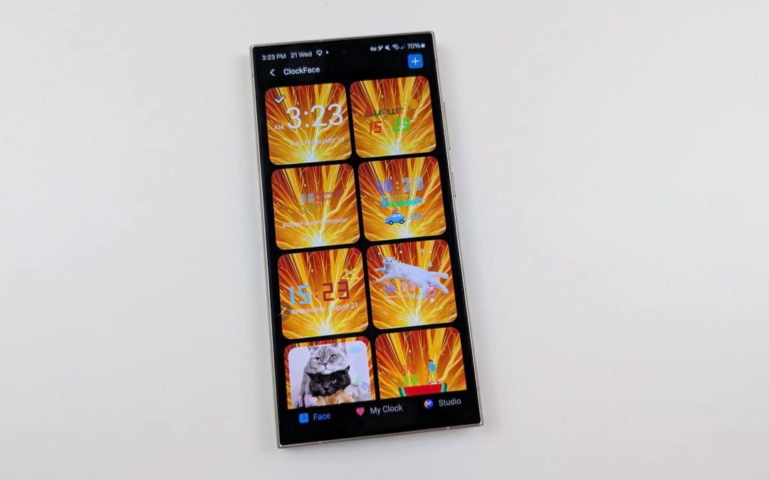 ClockFace Gets One UI 7.0 Update, Integrated into Lock Screen Editor
