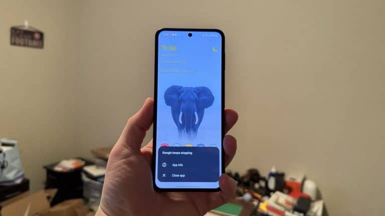 Z Flip 6 Google Crashing