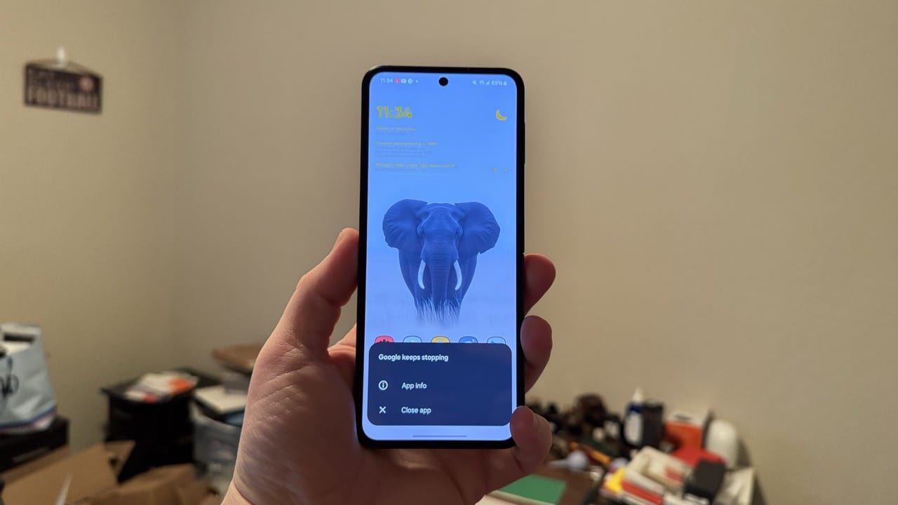 Z Flip 6 Google Crashing