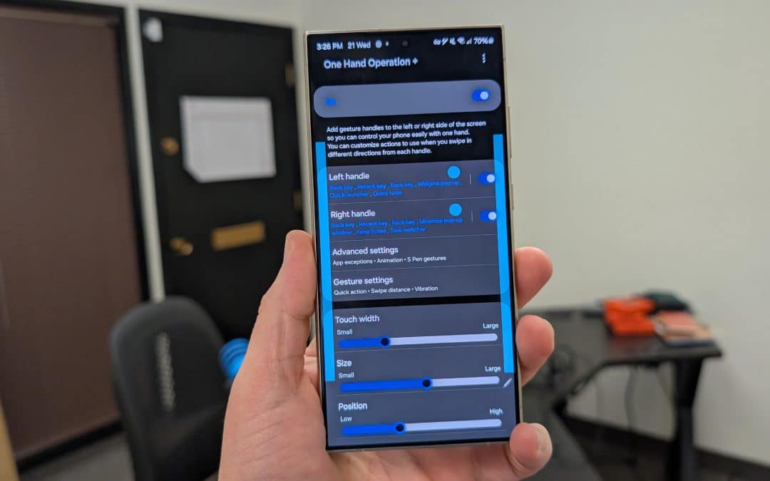 Samsung Adds Dual Messenger & Routine Support to One Hand Operation+