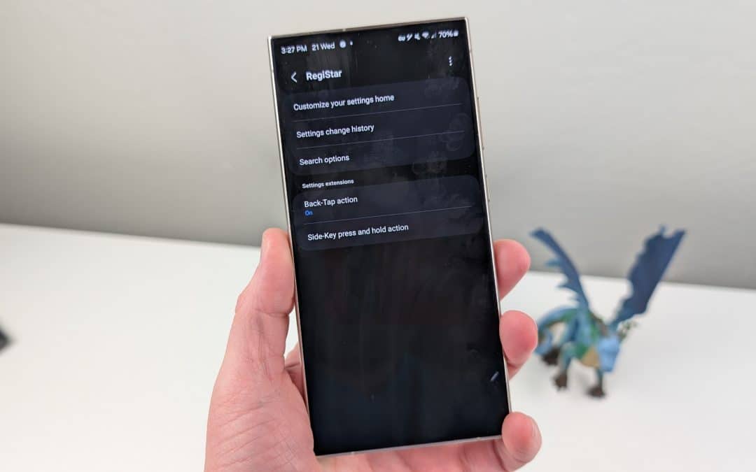 New RegiStar Update Improves Back Tap and Fixes Gemini Bug
