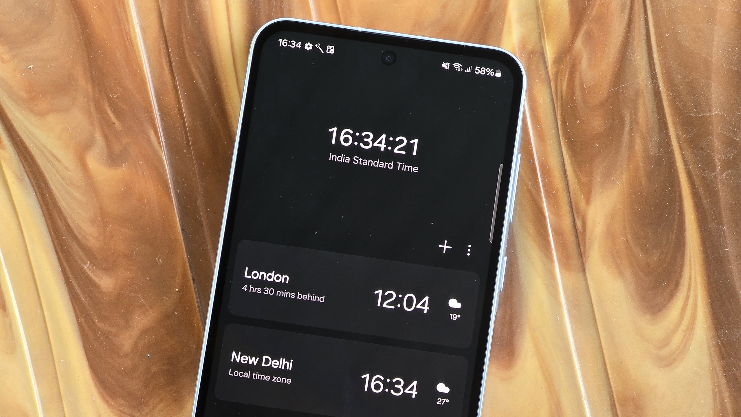 Samsung Clock app