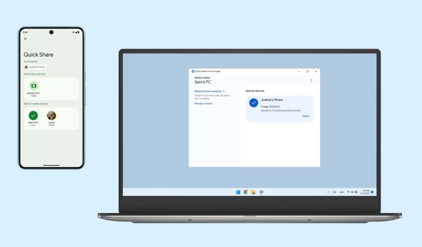 Quick Share Windows Quick Share Windows