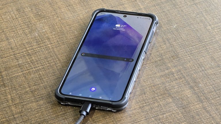 Samsung Galaxy A55 charging charger