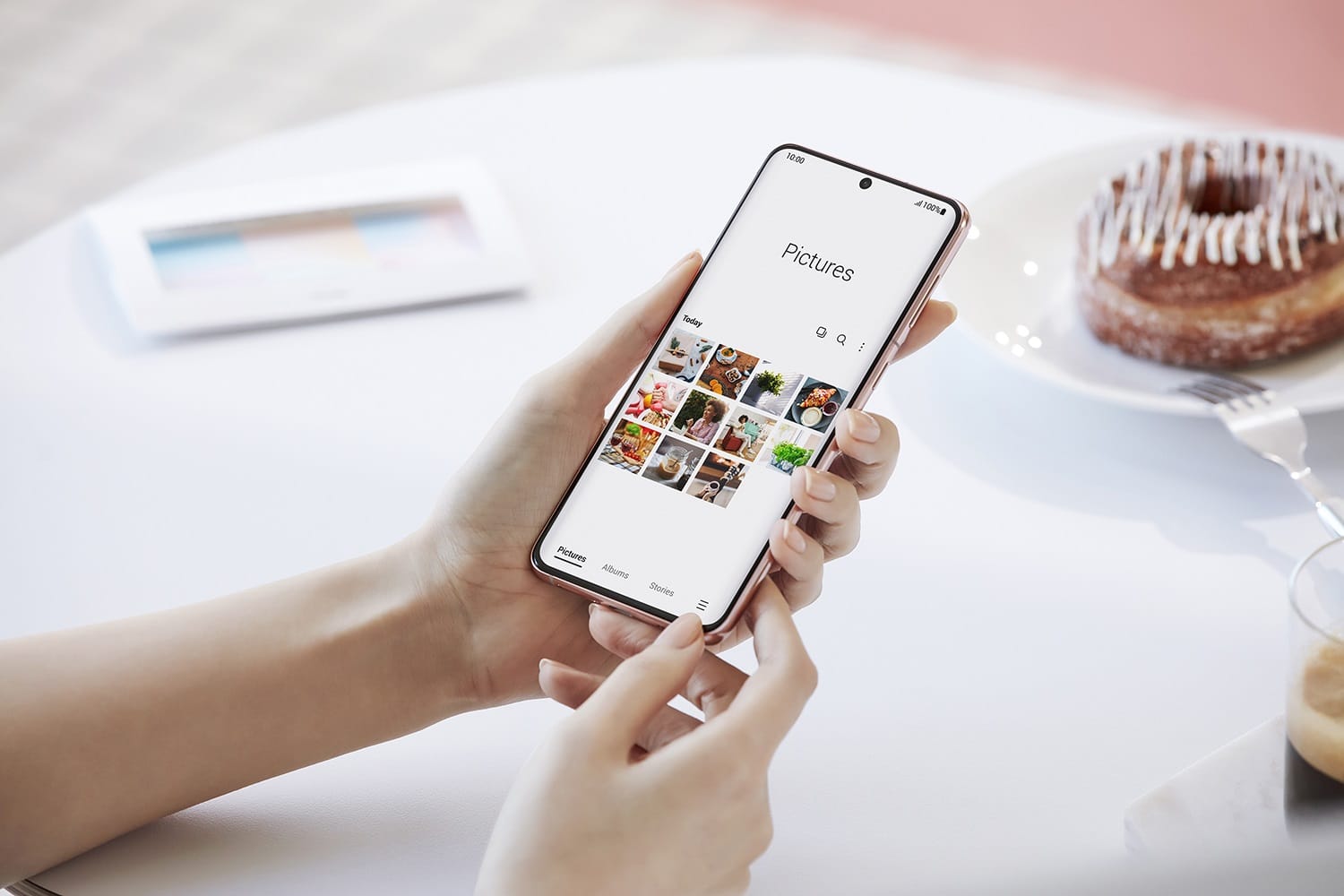 Samsung gallery display screen