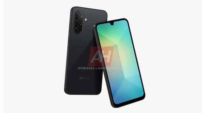 Samsung Galaxy A26 Renders
