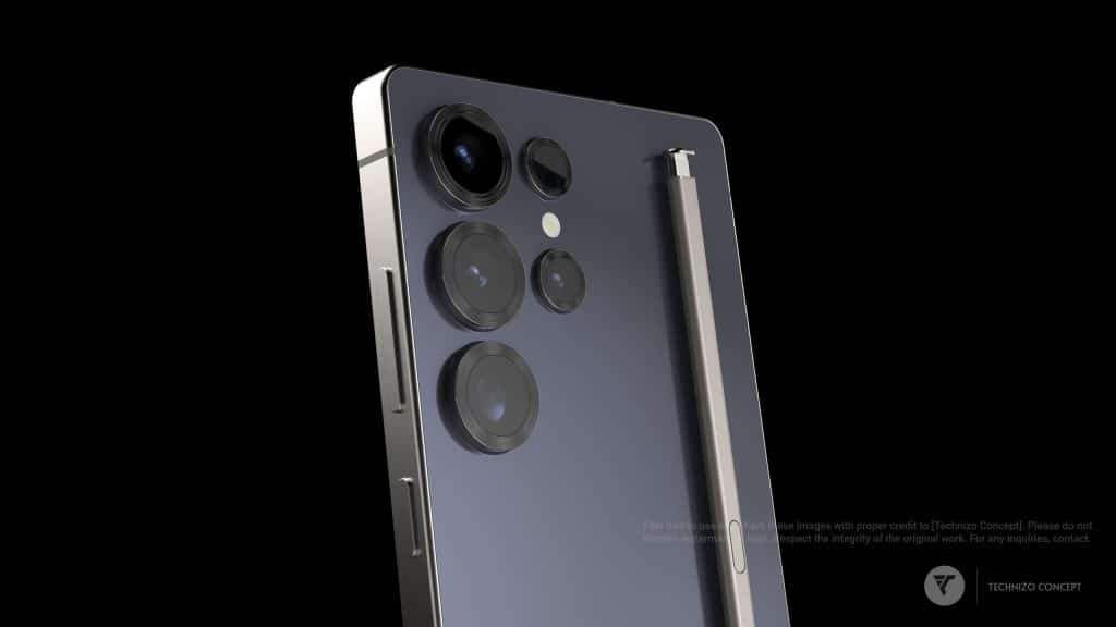 Samsung Galaxy S25 Ultra colors concept images 3