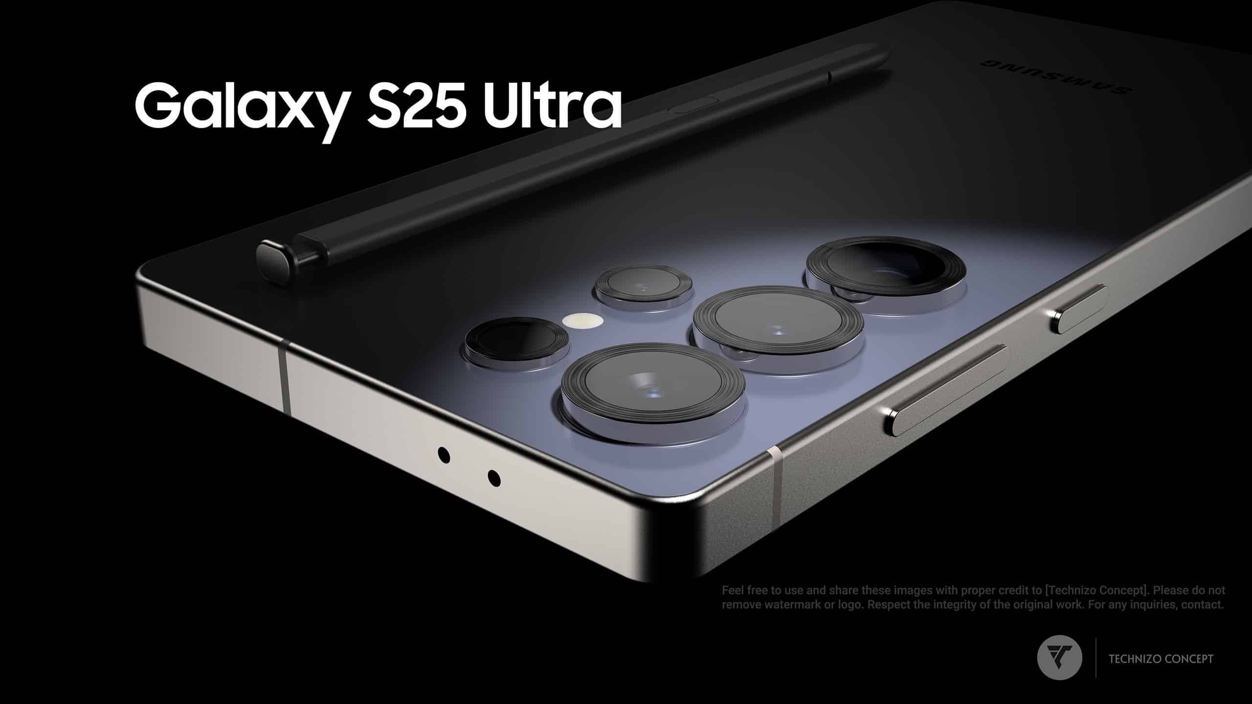 Samsung Galaxy S25 Ultra colors concept images 4