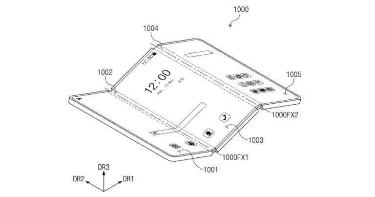 Samsung Galaxy Tri Fold Patent 1
