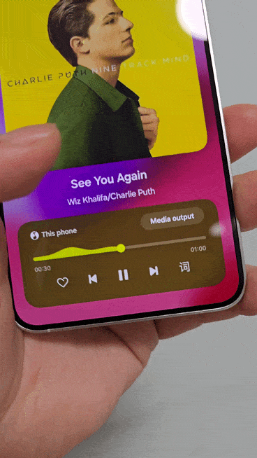 One UI 7.0 Music Player 