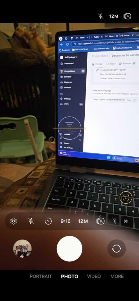 Camera in One UI 7.0 beta