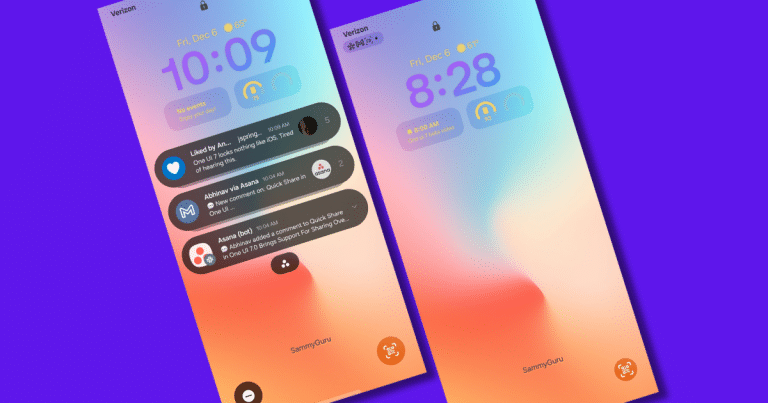 Change Lock Screen Notifications to Cards on One UI 7.0