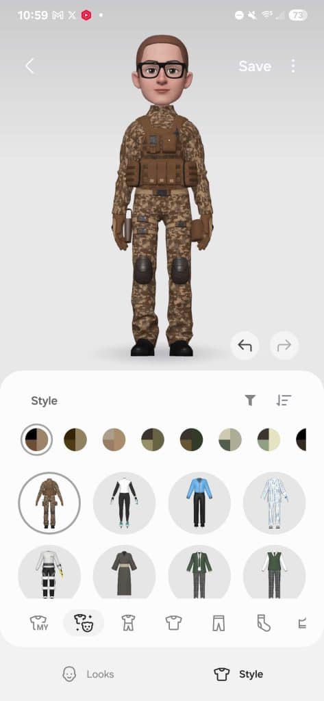 One UI 7.0 Beta Galaxy Avatar