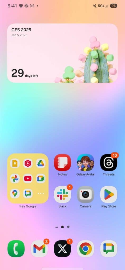 One UI 7.0 Launch Apps From Folder