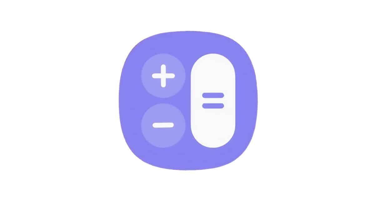Samsung One UI 7.0 Calculator app