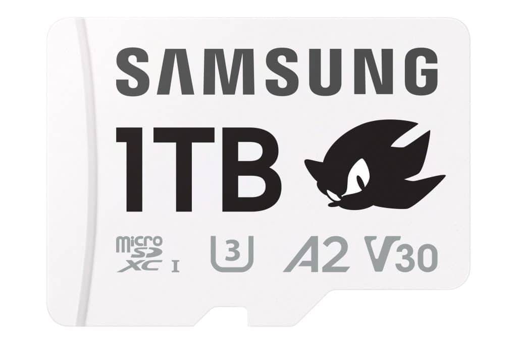 Samsung Sonic the Hedgehog series microSD cards 1TB