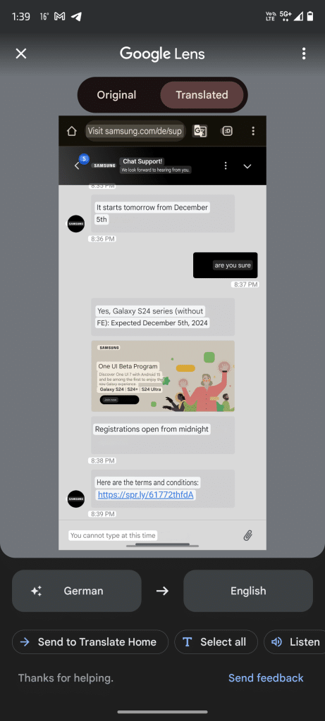 One UI 7 Beta Program for Galaxy S24 series