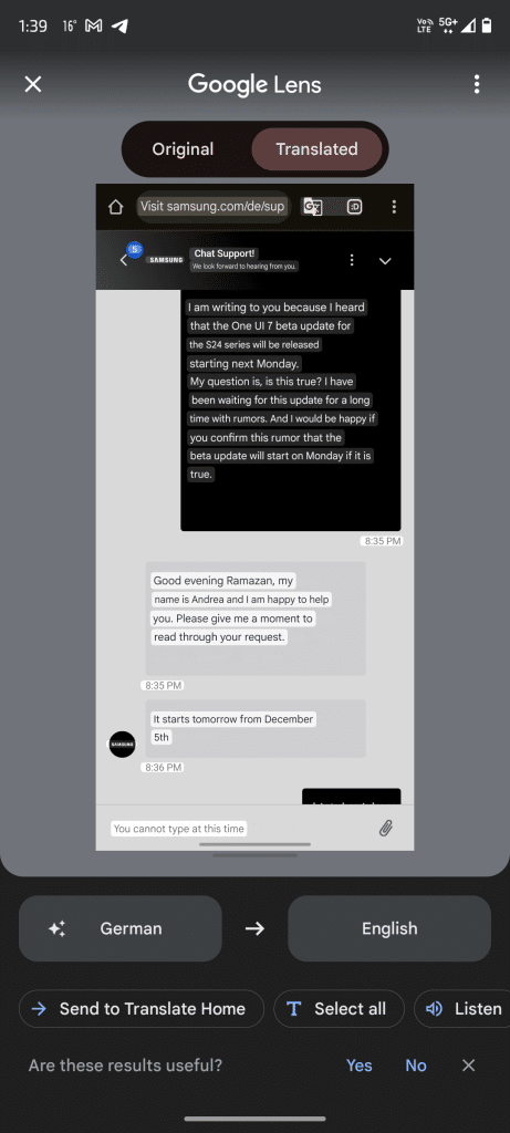 One UI 7 Beta Program for Galaxy S24 series