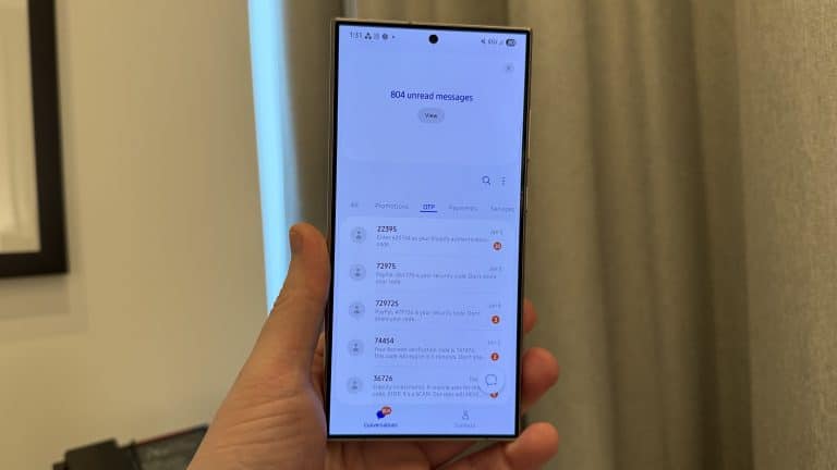 Samsung Messages on S25 Ultra
