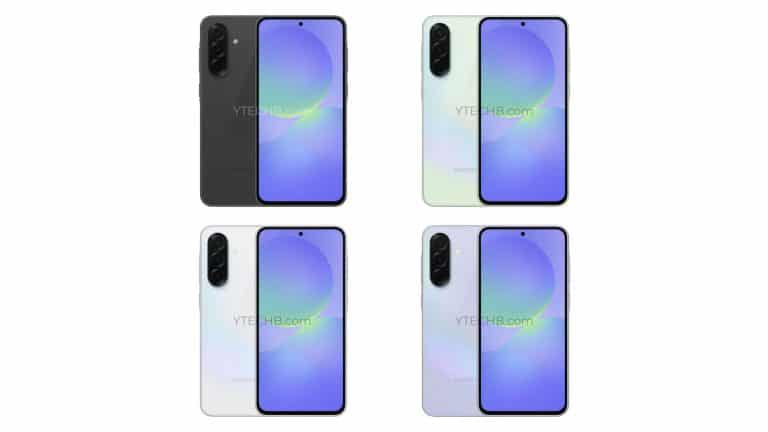 Galaxy A36 Renders
