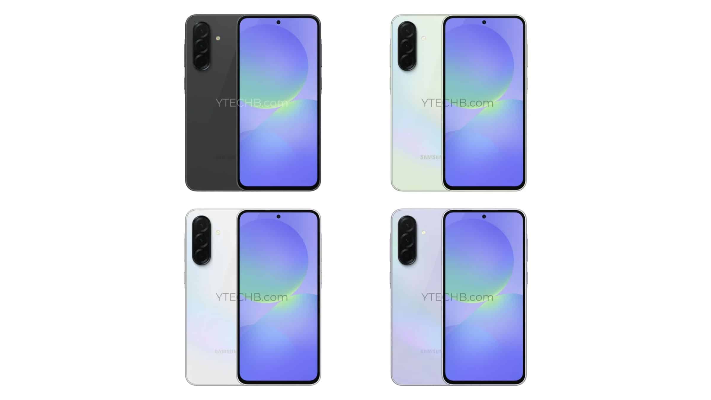 Galaxy A36 Renders