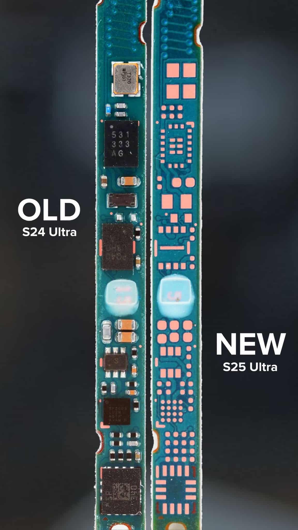 Galaxy S24 Ultra S Pen vs Galaxy S25 Ultra S Pen