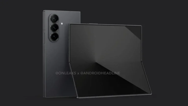 Galaxy Z Fold 7 CAD Renders