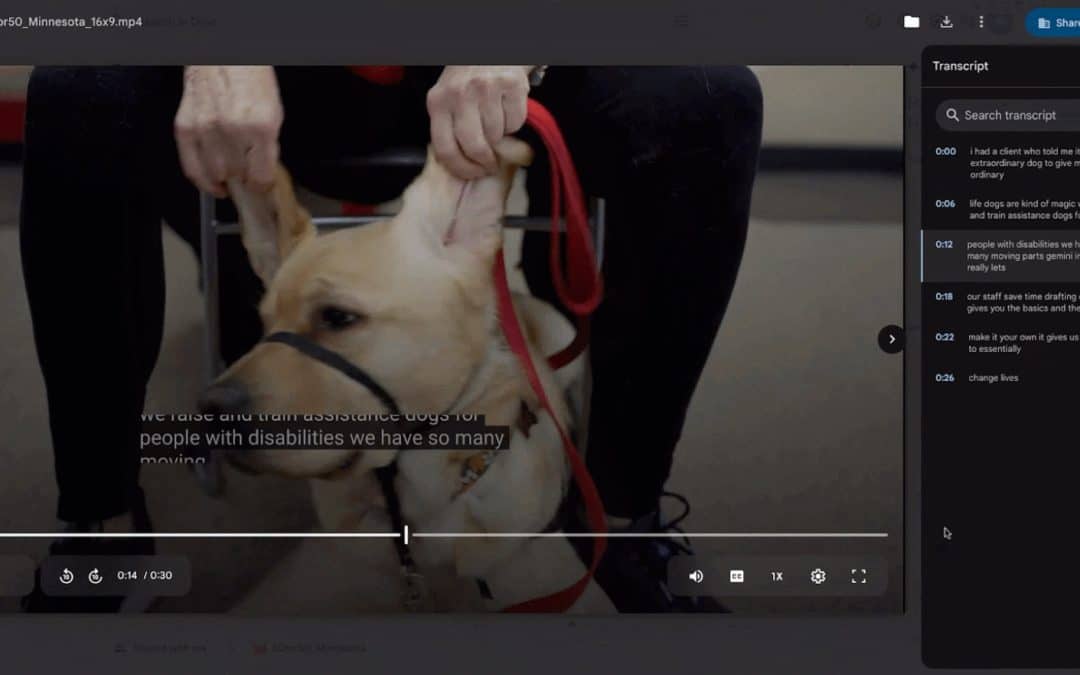Google Drive Rolls Out Searchable Video Transcripts For Everyone