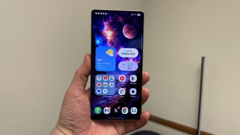 S25 Ultra with space wallpaper