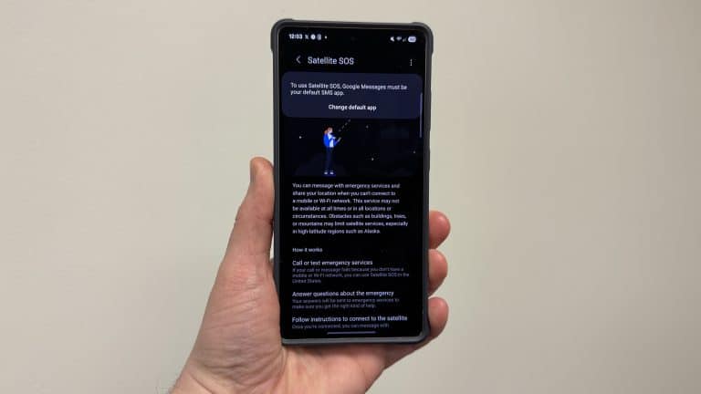 S25 Ultra Satellite Messaging