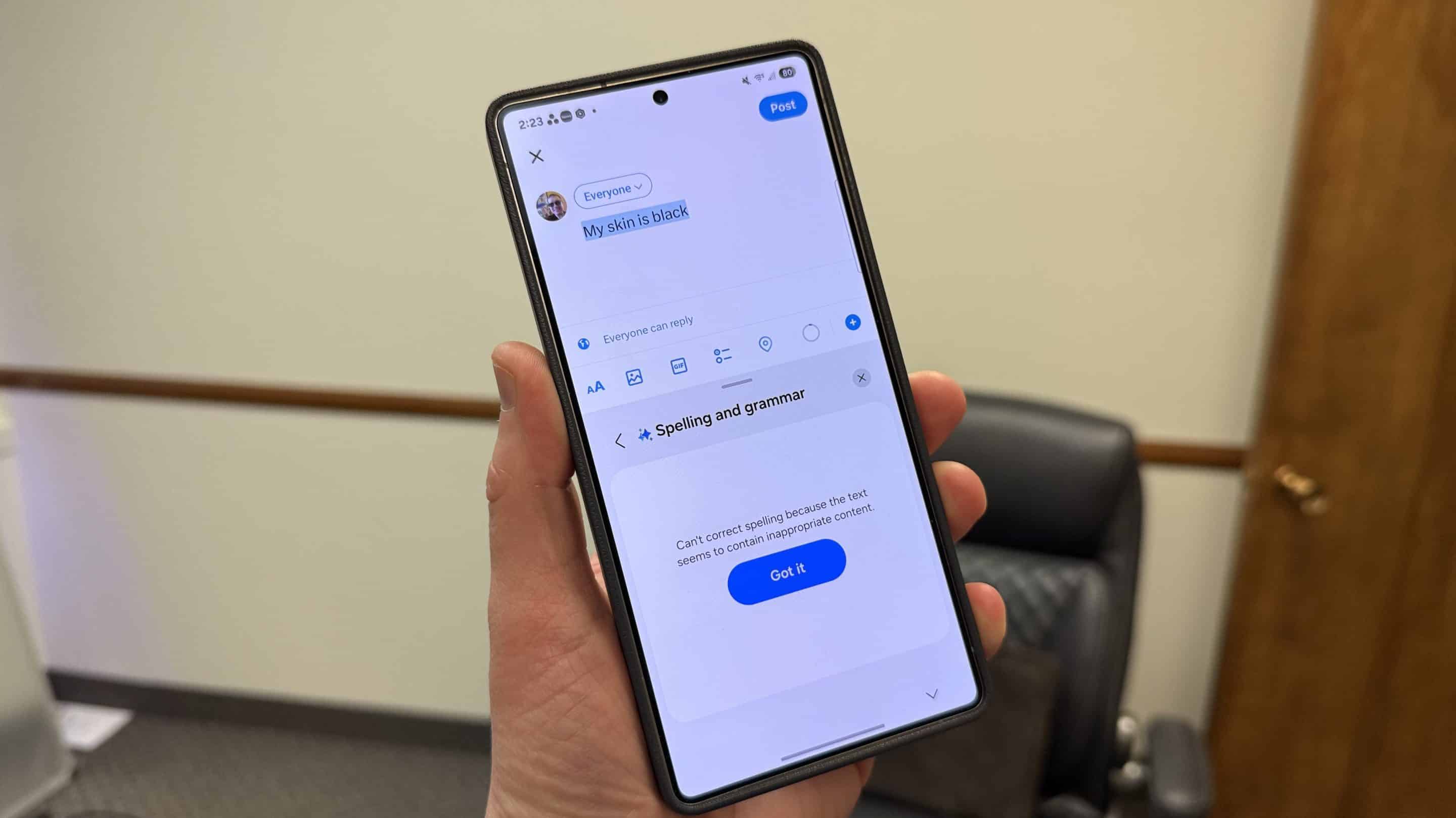 Galaxy AI Skin Color Filter