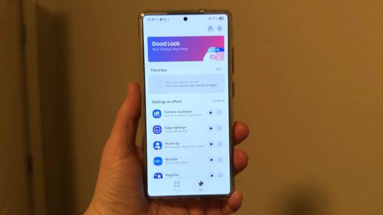 Good Lock Settings in Effect