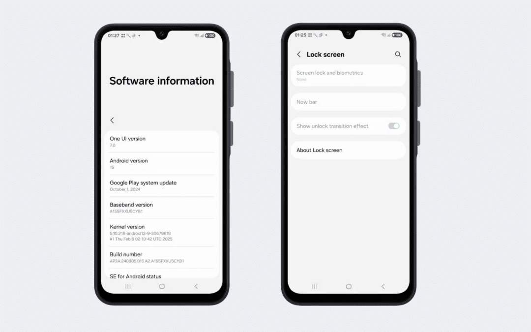 Galaxy A15’s One UI 7.0 Update Is Ready, You Can Try It on RTL