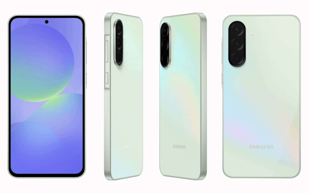 Galaxy A36 Renders Leak, Revealing Design and Color Options