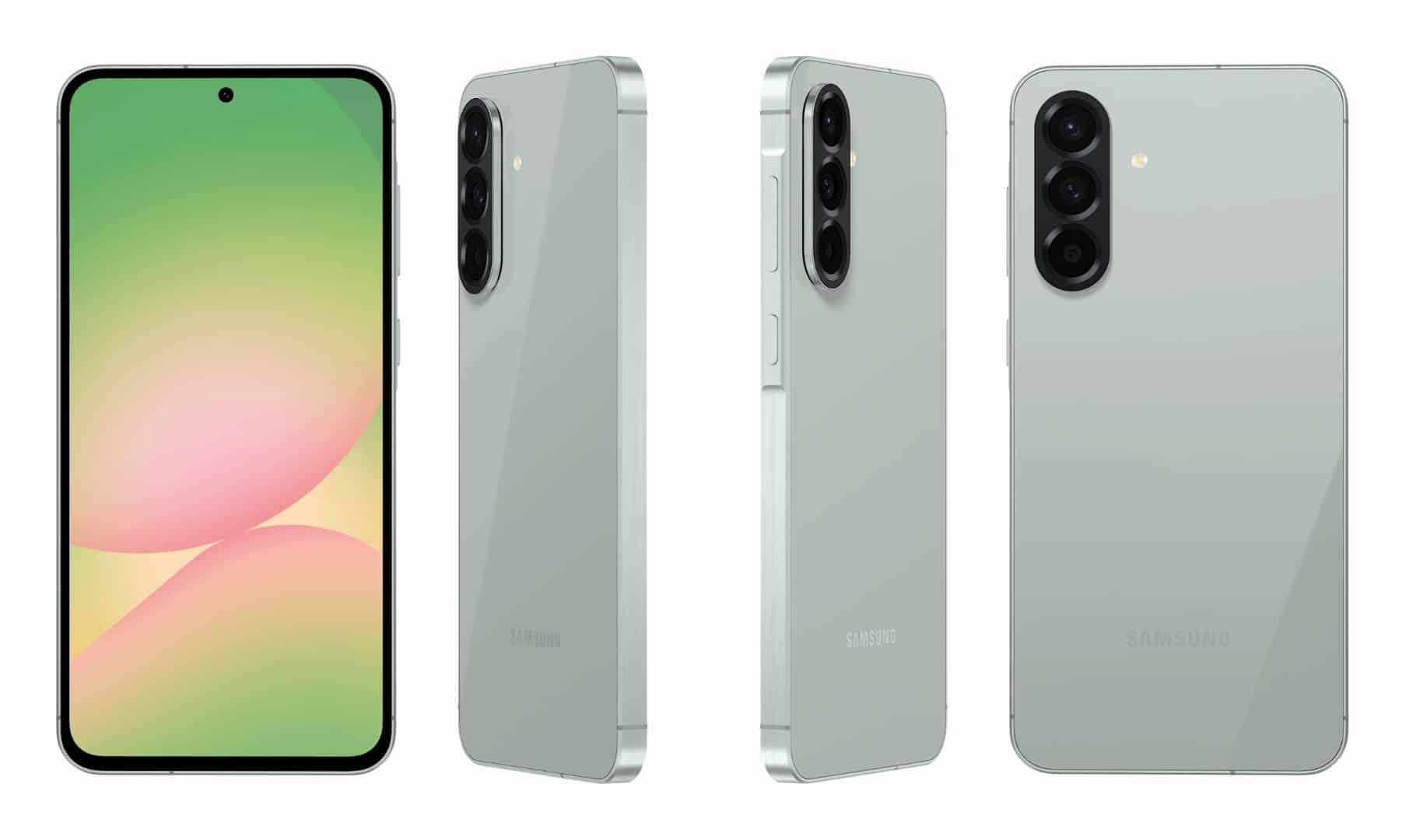 Samsung Galaxy A56 renders