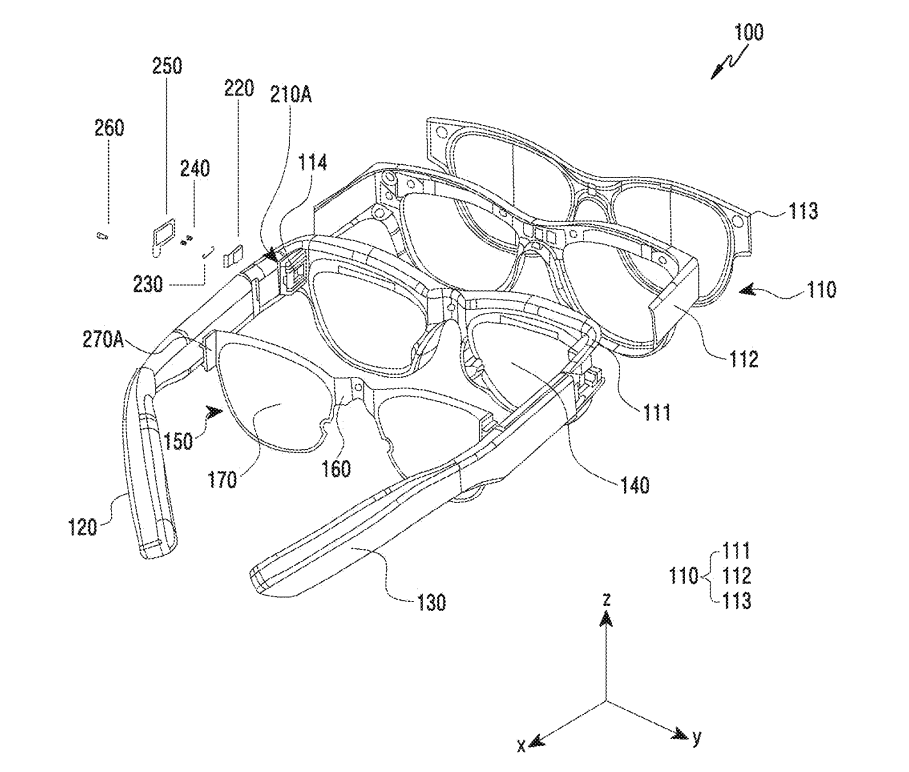 Samsung Smart Glasses Patent