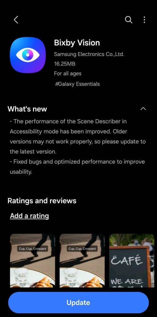Bixby Vision 3.8.21.11
