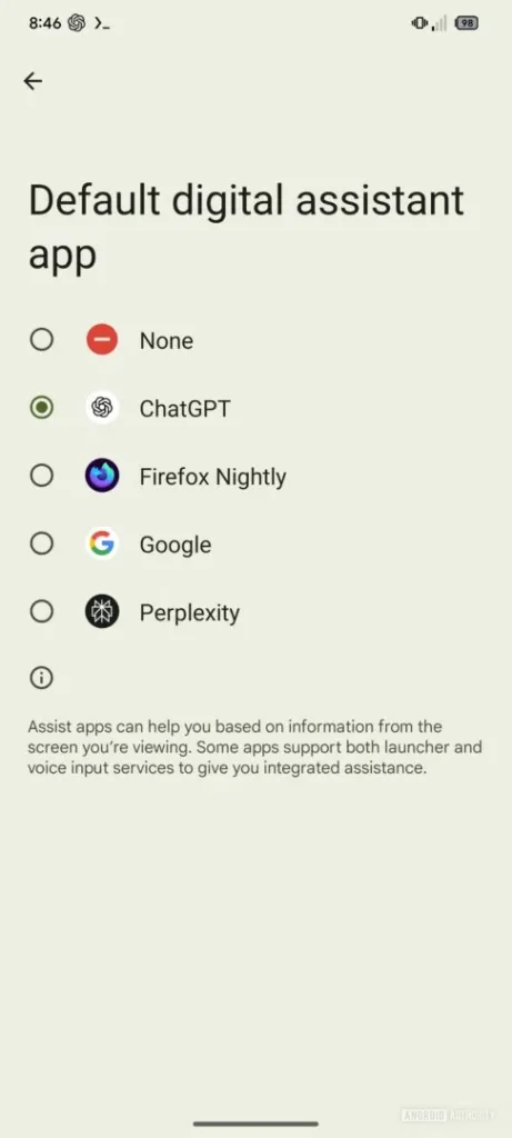 ChatGPT default assistant (2)