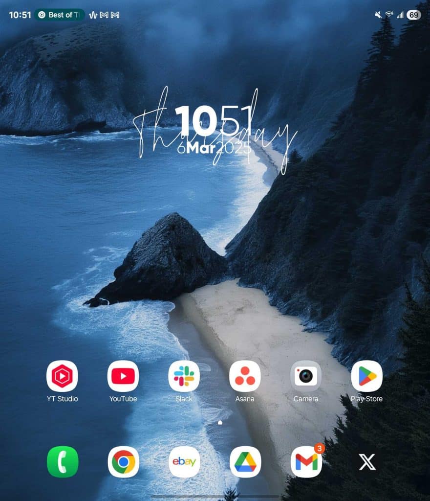 Galaxy Z Fold 6 One UI 7.0 beta Live Activities