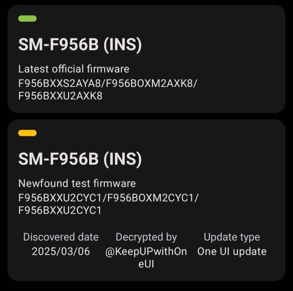 Galaxy Z Fold 6 One UI 8