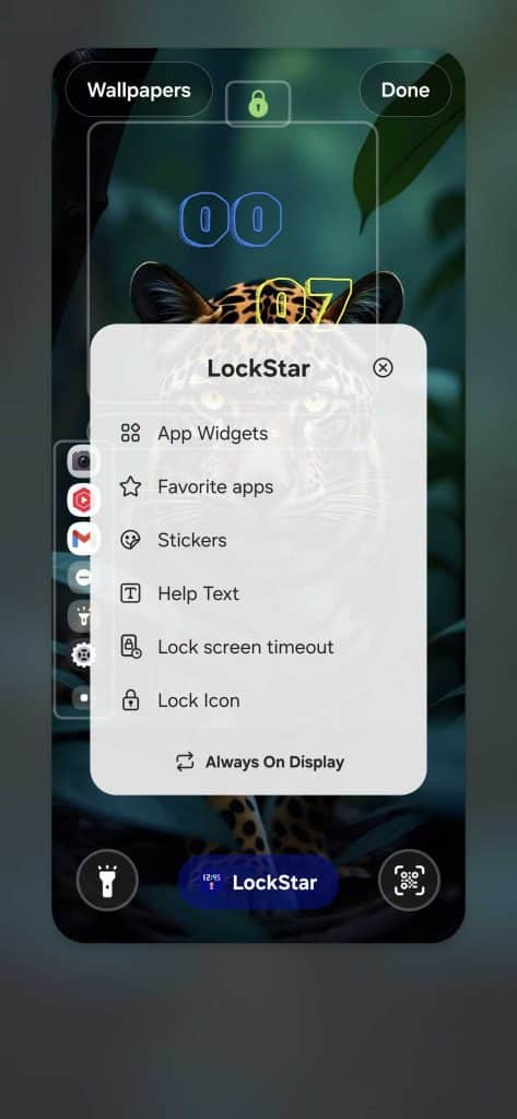 LockStar lock screen notifications customization