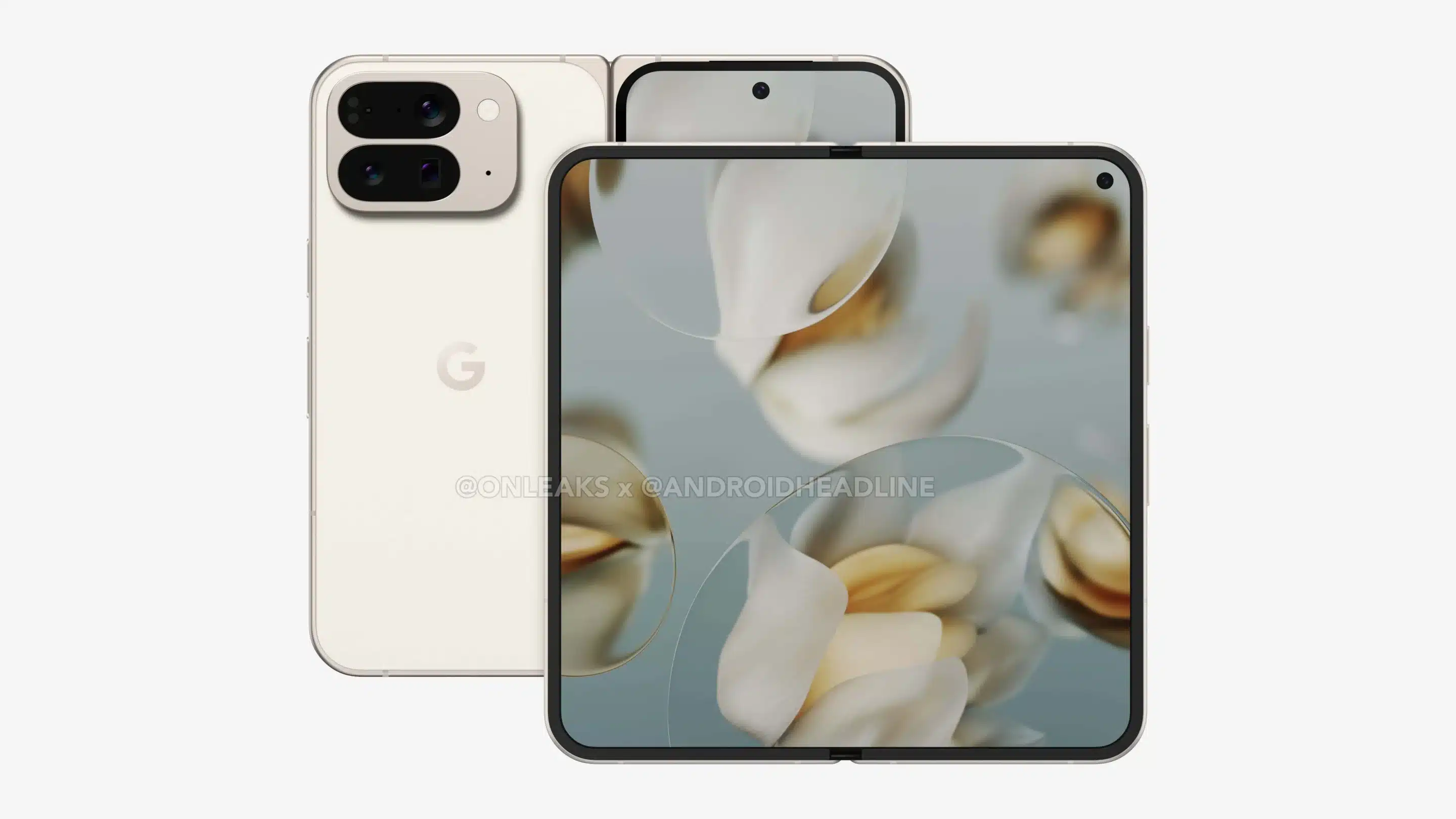 Pixel 10 Pro Fold render