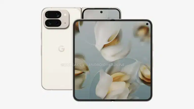 Pixel 10 Pro Fold render