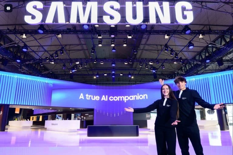 Samsung AI exhibition MWC 2025